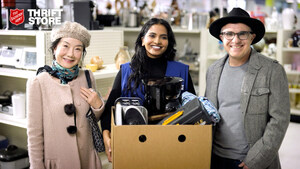 The Salvation Army Thrift Store Encourages Canadians to Donate Instead of Sending Items to Landfill