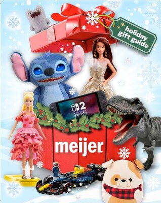Midwest retailer Meijer has the top toys and gifts for the holiday season at unbeatable value, with gift ideas arriving in mailboxes across the Midwest in the retailer’s annual Holiday Toy Guide.