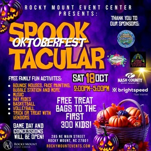 The Rocky Mount Event Center's Spooktacular Oktoberfest is Back and Bigger Than Ever