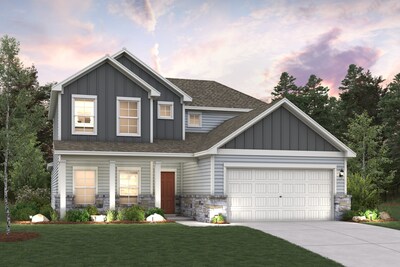 Lassen Floor Plan Rendering | New Homes for Sale in Sherman, TX | Hickory Hill by Century Communities