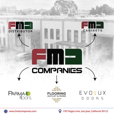 FMD Companies is among the largest supplier of construction products & services in San Jose covering flooring, moldings, doors, windows, cabinets, railings, columns, siding and much more. FMD operates with expert subsidiary brands naming Flooring Outlet & more, Parma Floors, FMD Cabinets, Evolux Doors, and FMD Distributors serving builders and contractors with just-in-time logistics and discount pricing as market leader in San Jose.