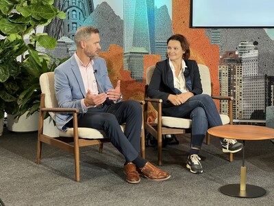 David Lestage, VP, Chief R&D Officer, Kellanova and Julie Reneau, Head of Coffee Sustainability & Regenerative Agriculture, Nespresso at Reuters @ Climate Week NYC 2025