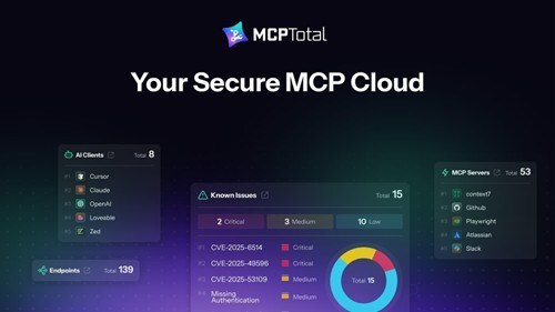 MCPTotal Launches to Power Secure Enterprise MCP Workflows