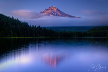 Mt. Hood on the Oregon Extravaganza photography workshop. Photo by Scott Setterberg.