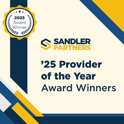 Sandler Partners announces 2025 Provider of the Year Category Award winners.