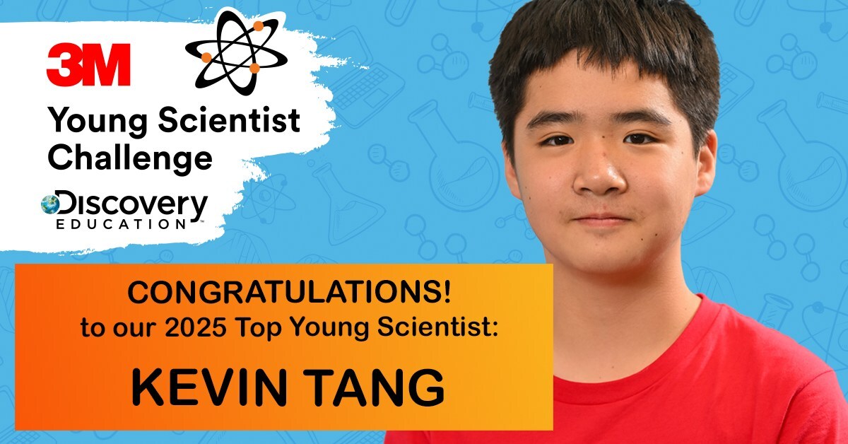 13-year-old from California named America's Top Young Scientist for inventing innovative fall detection home safety system