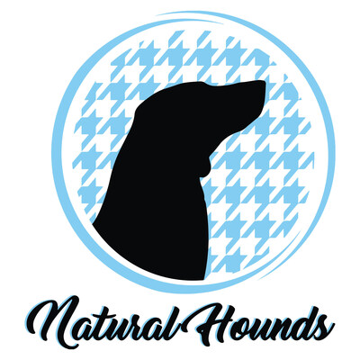 Natural Hounds logo. The emerging pet nutrition franchise specializing in natural, chef-crafted meals for dogs.