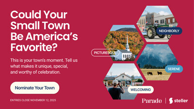 Could your small town be America's Favorite? Start your submission today to showcase your town in front of millions of potential travelers.