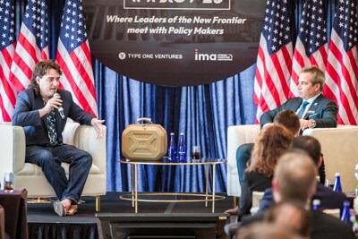 Palmer Luckey unveils EagleEye first at IMPACT 25