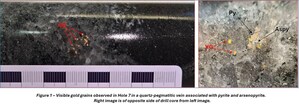 TARGA ANNOUNCES UPDATE AND OBSERVATIONS FROM OPINACA DRILL PROGRAM