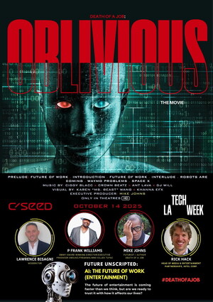 World Premiere of 'OBLIVIOUS' is a 14-Minute Wake-Up Call on the Future of Work in Entertainment