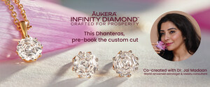 Aukera Celebrates Dhanteras with their Infinity Diamond™ - Co-Created for prosperity with Dr. Jai Madaan