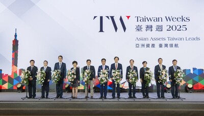Taiwan Weeks officially commenced with an opening ceremony senior representatives from the Financial Supervisory Commission, National Development Council, Taiwan Stock Exchange, Taipei Exchange, Taiwan Futures Exchange, and Taiwan Depository & Clearing Corporation. Taiwan Weeks officially commenced with an opening ceremony senior representatives from the Financial Supervisory Commission, National Development Council, Taiwan Stock Exchange, Taipei Exchange, Taiwan Futures Exchange, and Taiwan Depository & Clearing Corporation.
