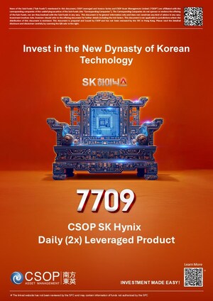 The World's Only SK hynix Leveraged Exchange Traded Product Debuts in Hong Kong Today The World's Only SK hynix Leveraged Exchange Traded Product Debuts in Hong Kong Today