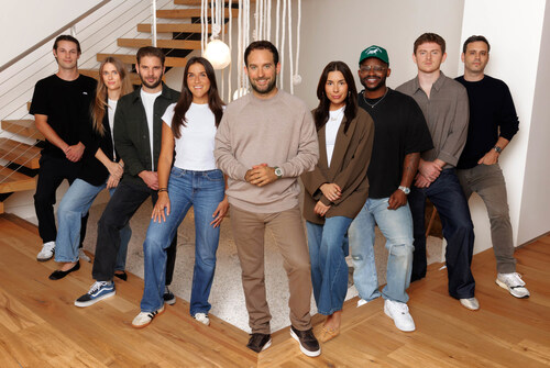 Rory Sever, Megan Timko, Zeke Silvera, Claudia Schumann, Brandon Silverstein, Jessica Roxana, Tay James, Nevin Sanitsky, Spencer LeBoff. Photo by Rich Polk