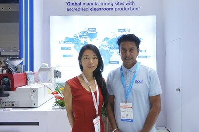Yifei Dai, Managing Director of Industrial Design Consultancy (IDC)  and Pat Williams, Senior Vice President of ROSTI Asia