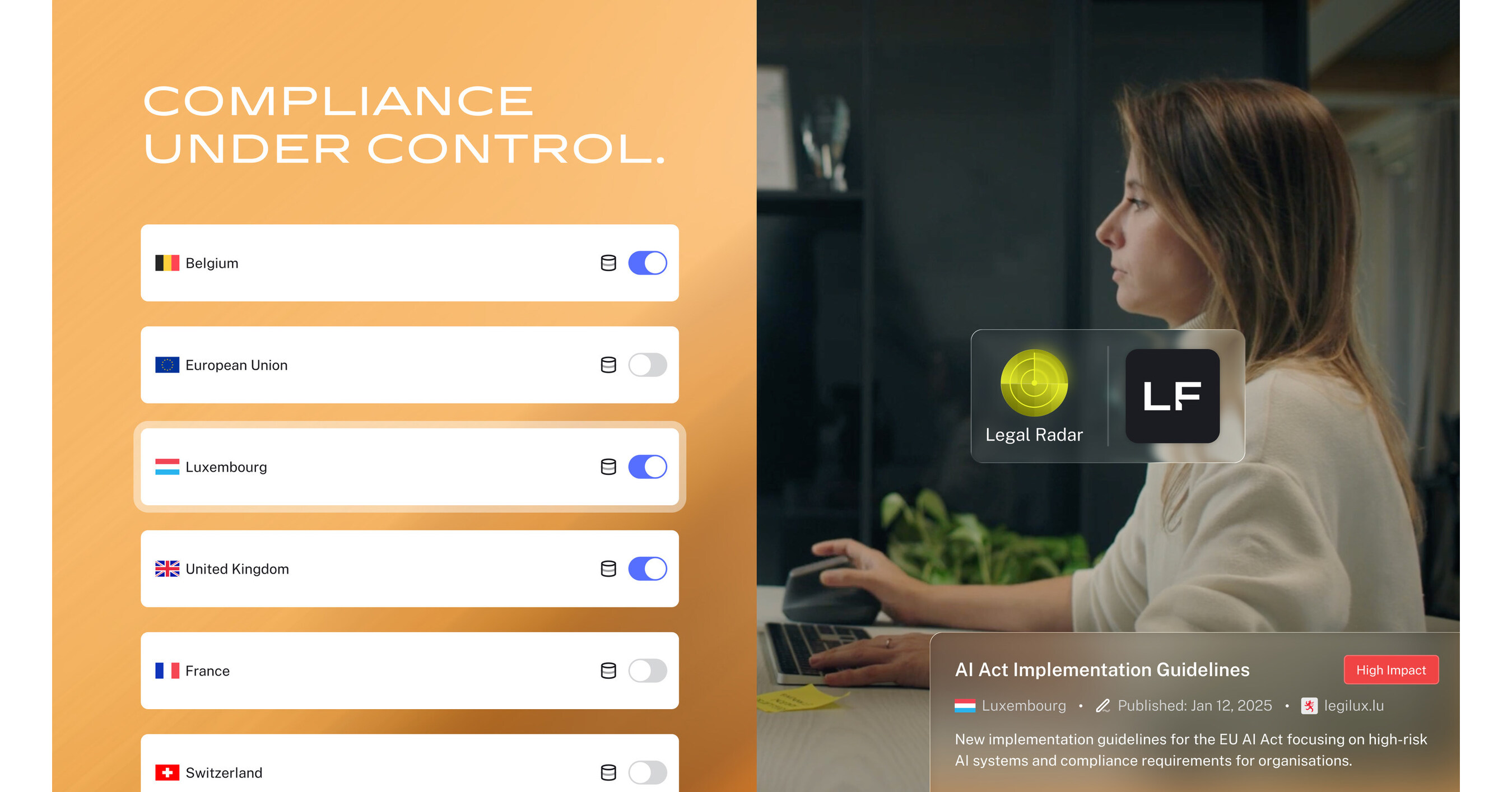 In-house legal teams gain regulatory foresight with LEGALFLY's new "Legal Radar" AI agent - PR Newswire