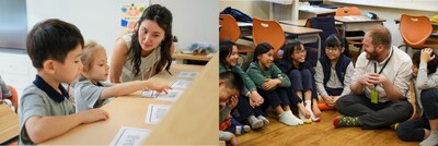 YK Pao School Shanghai is recognised for its innovative immersive bilingual programme and strong focus on character education, nurturing well-rounded students.