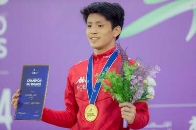 A student from Shanghai school triumphed in the Cadet Men's Foil of the Junior & Cadet Fencing World Championships held in Saudi Arabia in 2024.