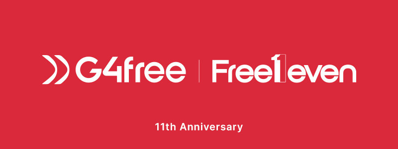 Freeleven: Celebrating G4Free's 11th Anniversary