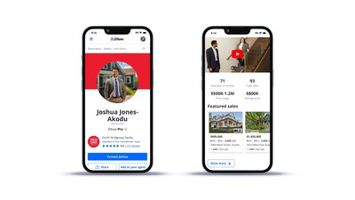 With a Premium Agent Profile only available through Zillow Pro, agents can showcase their expertise, highlight recent sales and stand out where shoppers are looking with curated media like photo slideshows or video.