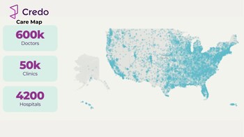 Care Map unifies TEFCA/CommonWell/CareQuality Data to create unified patient health histories.