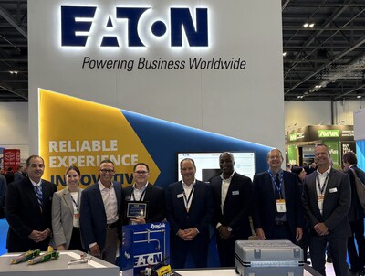 Leaders from AAR and Eaton connected at MRO Europe in London on October 15, 2025.