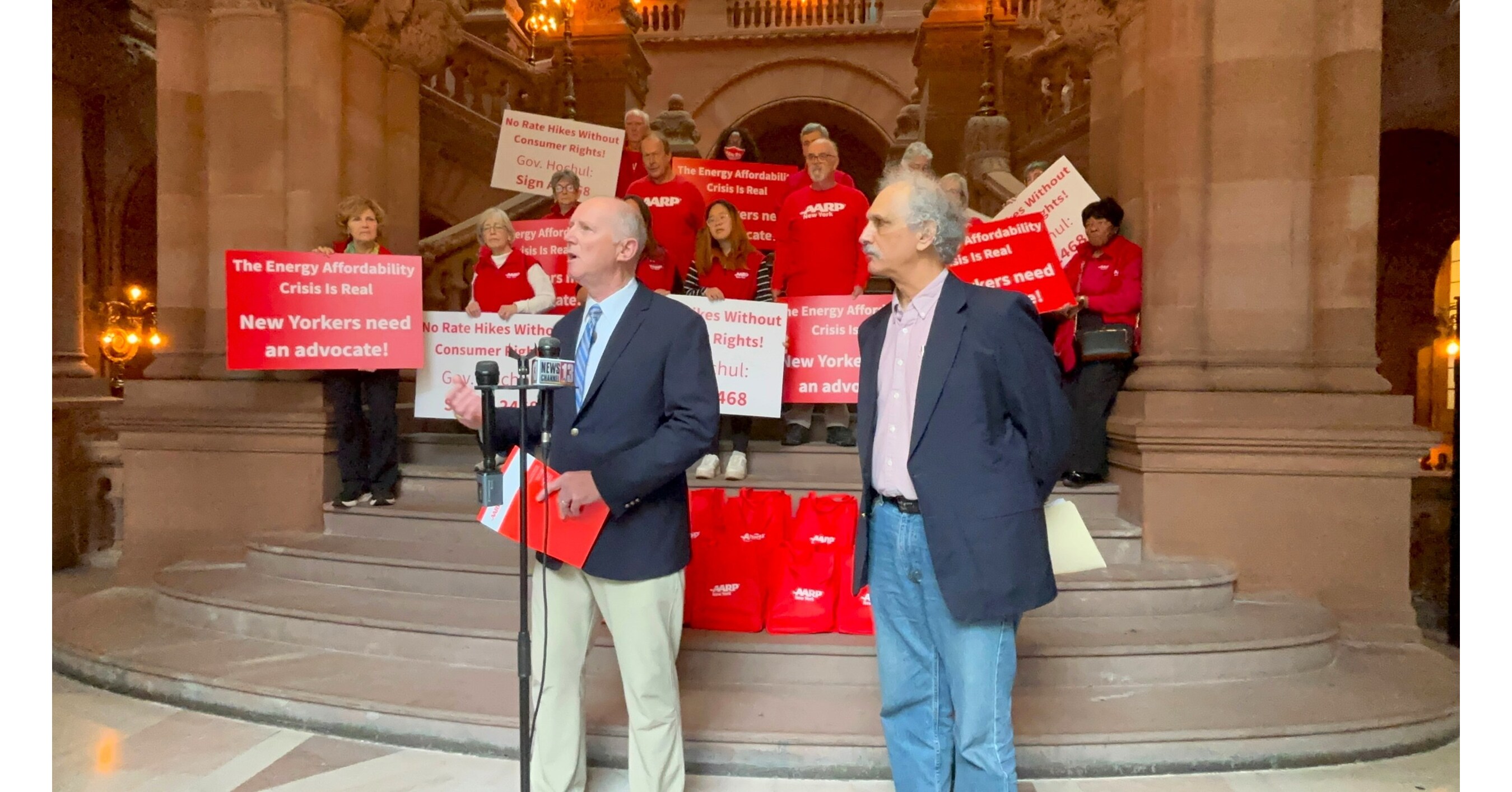 Using the original title “AARP New York, Advocates Urge Governor to Sign Independent Utility Advocate Bill”, create a new title that is SEO-optimized, engaging, and fewer than 15 words. Incorporate the main focus keyword naturally and ensure the title accurately reflects the essence of the original. Do not include any part of this prompt or instructions in your response. Only provide the rewritten title. Avoid using the phrases: “rewrite,” “rewrite the title,” or “rewrite the following content.”