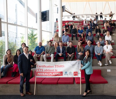Distinction internationale en développement durable - L'ÉTS atteint le niveau Platine de la certification STARS