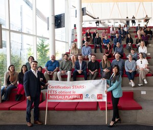Distinction internationale en développement durable - L'ÉTS atteint le niveau Platine de la certification STARS