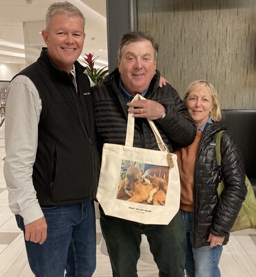 Anivive Lifesciences Chief Commercial Officer Dr. Chad Dodd, Dr. Steve Fisher and Nanci Fisher attend MARS/VCA 2024 National Meeting in Washington, D.C.
