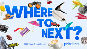 Priceline Unveils 2026 "Where to Next?" Report, Showcasing the Travel Trends Set to Define the Year Ahead