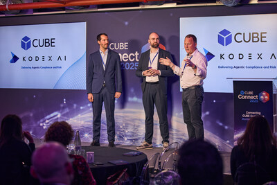 CUBE's Ben Richmond and Kodex AI co-founders CUBE's Ben Richmond and Kodex AI co-founders