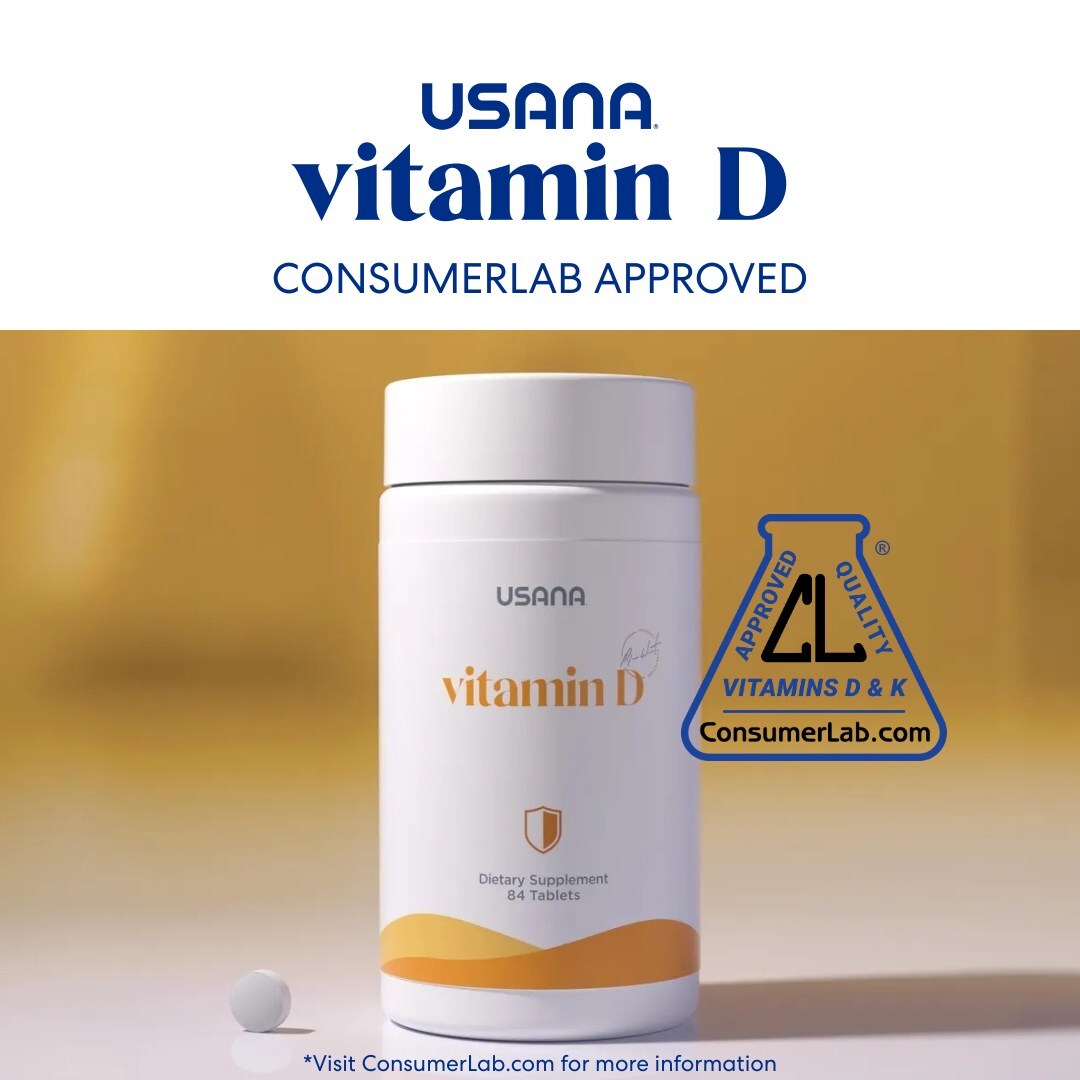 USANA's Vitamin D Supplement Shines Bright with ConsumerLab.com Seal of Approval--Setting the Standard for Product Quality