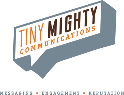 Tiny Mighty Communications logo, corporate and marketing communications firm specializing in public relations for industrial and manufacturing companies in Nashville, Middle Tennessee, and across the United States. www.tinymightyco.com