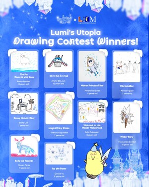 LuminoCity Festival and Long Island Children's Museum Announce the Winners of the Fourth Annual Lumi's Utopia Children's Drawing Competition