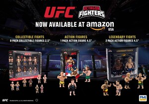 UFC Figures Launch on Amazon with PMI's New Collectible Line