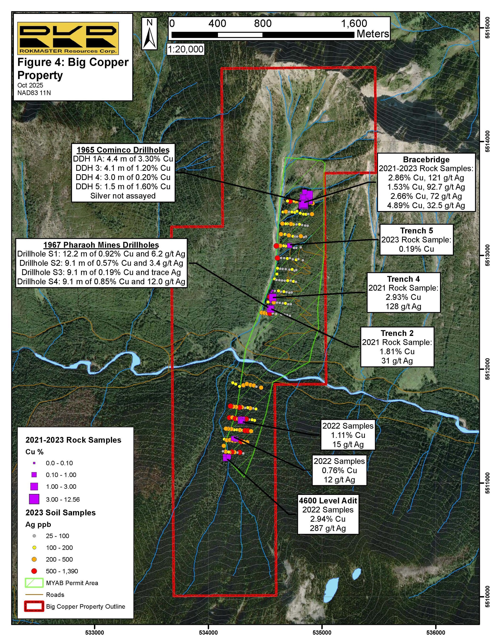 Big Copper Property (CNW Group/Rokmaster Resources Corp.)