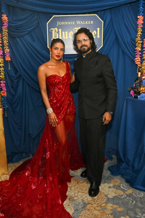JOHNNIE WALKER BLUE LABEL HOSTS AN EVENING CELEBRATION WITH DESIGNER &amp; COLLABORATOR RAHUL MISHRA, FEATURING SPECIAL GUEST &amp; BRAND AMBASSADOR PRIYANKA CHOPRA JONAS