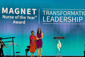 Texas Children's Hospital Nurse Morgan Fischer Recognized as 2025 National Magnet Nurse of the Year for Transformational Leadership