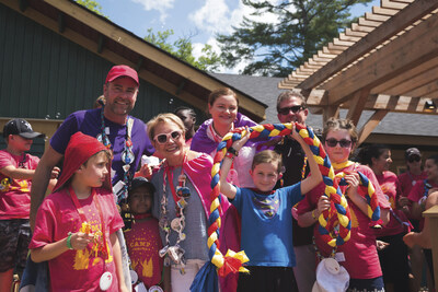 With her $20 million gift to Campfire Circle, Emmanuelle Gattuso is helping expand their in-hospital programs across Ontario and build a new medically supported overnight camp in Prince Edward County. (CNW Group/Campfire Circle)