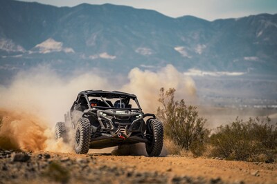 First launched in 2023, the Can-Am Maverick R was recognized with a Gold Stevie® Award at the International Business Stevie Awards. (CNW Group/BRP Inc.)