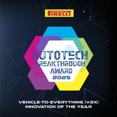 Pirelli Cyber Tyre has won the title of Vehicle-to-Everything (V2X) Innovation of the Year at the Autotech Breakthrough Awards 2025, an international prize awarded by the Tech Breakthrough intelligence platform, which identifies the most innovative players and services in the automotive technology sector.