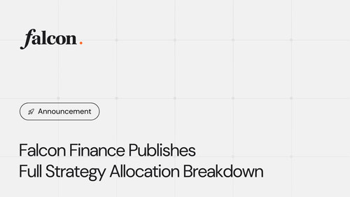 Falcon Finance Publishes Strategy Allocation Breakdown for Yield Generation Transparency