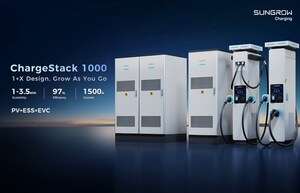 Sungrow Unveils ChargeStack 1000 -- A 3.5 MW Megawatt Charging System in Europe