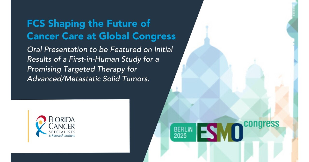 Florida Cancer Specialists &amp; Research Institute Shaping the Future of Cancer Care at Global Congress