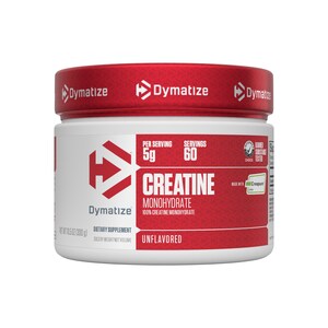 No Compromises. Just Quality. Dymatize Launches New Creatine Monohydrate with Creapure®