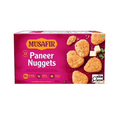 Born from the intersection of authentic South Asian flavours and modern convenience, Musafir delivers on growing demand for global flavours and protein (CNW Group/Maple Leaf Foods Inc.)