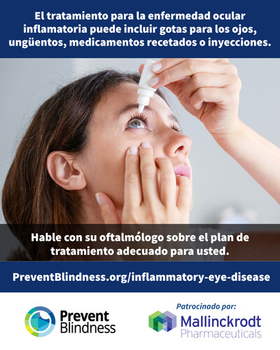 Prevent Blindness has declared Oct. 20-26, 2025, as its 5th Annual Inflammatory Eye Disease Week.