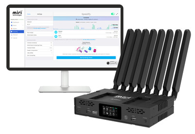 Miri Technologies' new miriOS platform provides a robust foundation for reliable internet connectivity on network routers, while flagship Miri X510 router gains new operating modes and performance enhancements